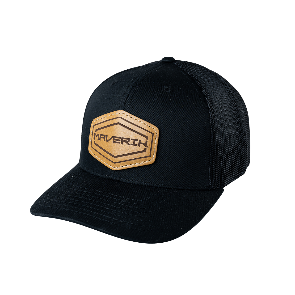 MAVERIK LEATHER PATCH HAT