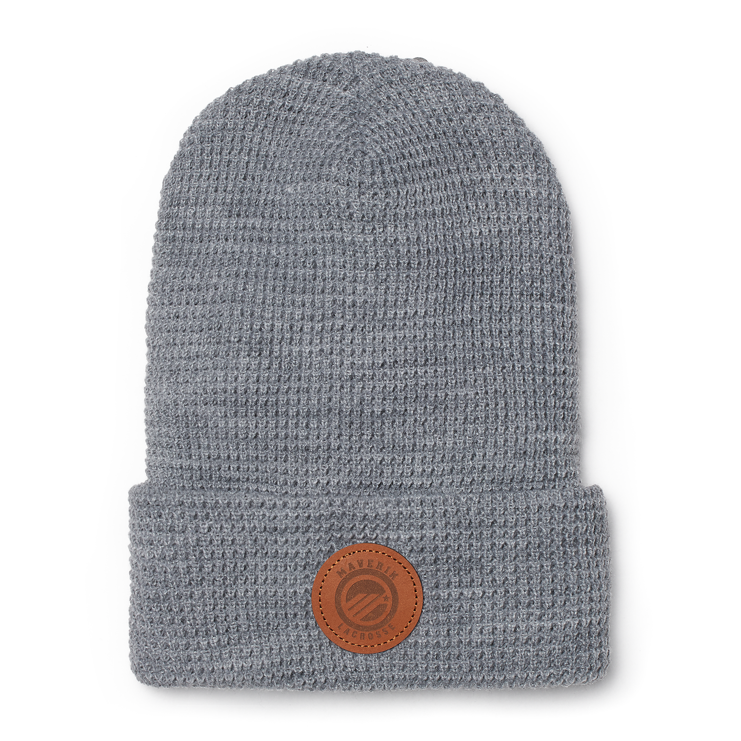 MAVERIK LEATHER PATCH BEANIE