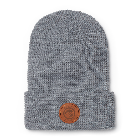 MAVERIK LEATHER PATCH BEANIE
